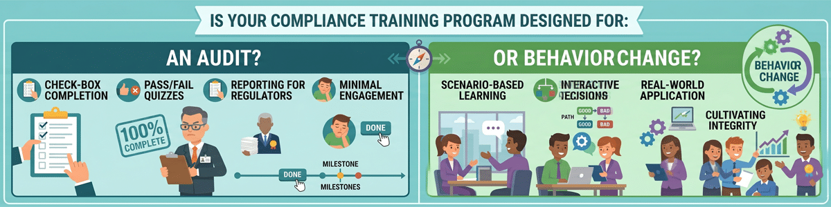 Is Your Compliance Training Program Designed for an Audit — or for Behavior Change