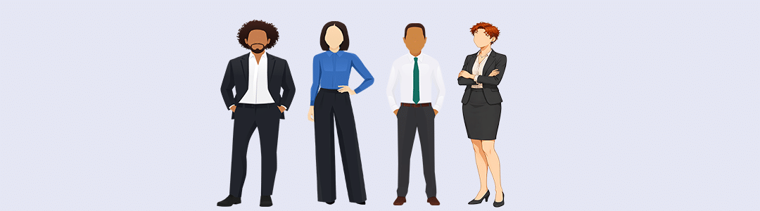 Picture of 4 business leaders. What Four Senior Leaders Wish Every Employee Knew.